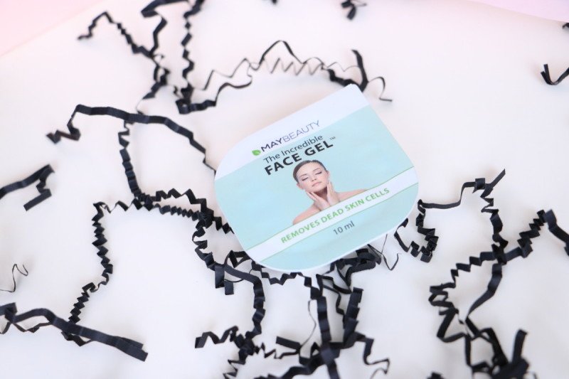 GlossyBox Review - January 2016. MayBeauty The Incedible Face Gel