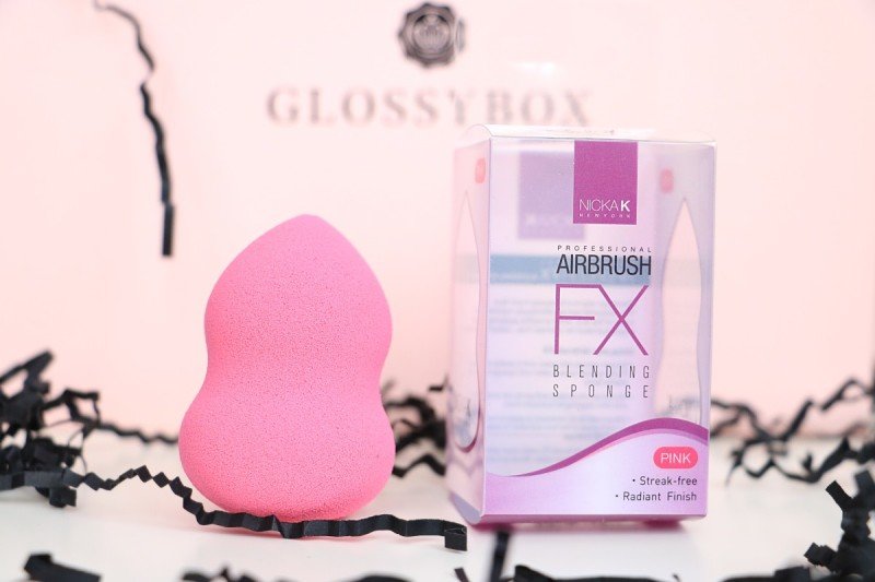 GlossyBox Review - January 2016. Nicka K Airbrush Blending Sponge