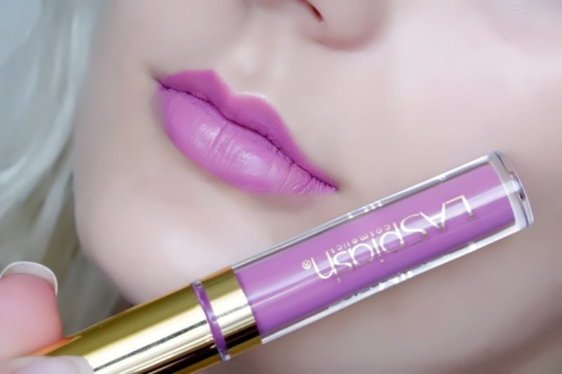 LASPLASH Lip Couture Liquid Lipstick in "Rose Garden"